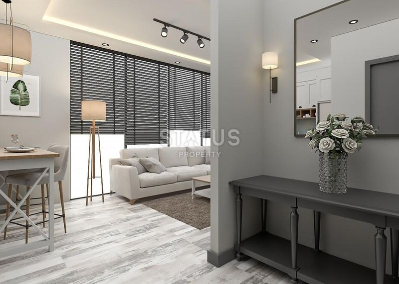 Новый инвестиционный проект первой береговой линии в Мерсине, Эрдемли. 78м2 – 100м2 фото 19