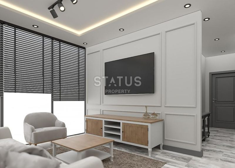 Новый инвестиционный проект первой береговой линии в Мерсине, Эрдемли. 78м2 – 100м2 фото 20