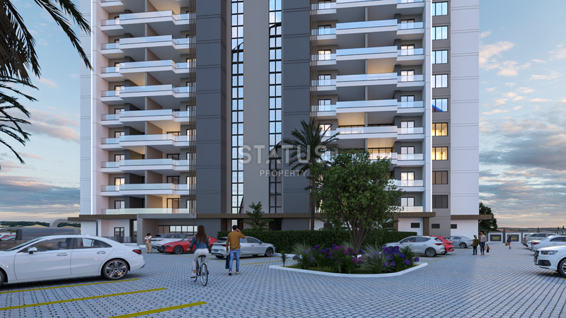 Новый инвестиционный проект первой береговой линии в Мерсине, Эрдемли. 78м2 – 100м2 фото 25