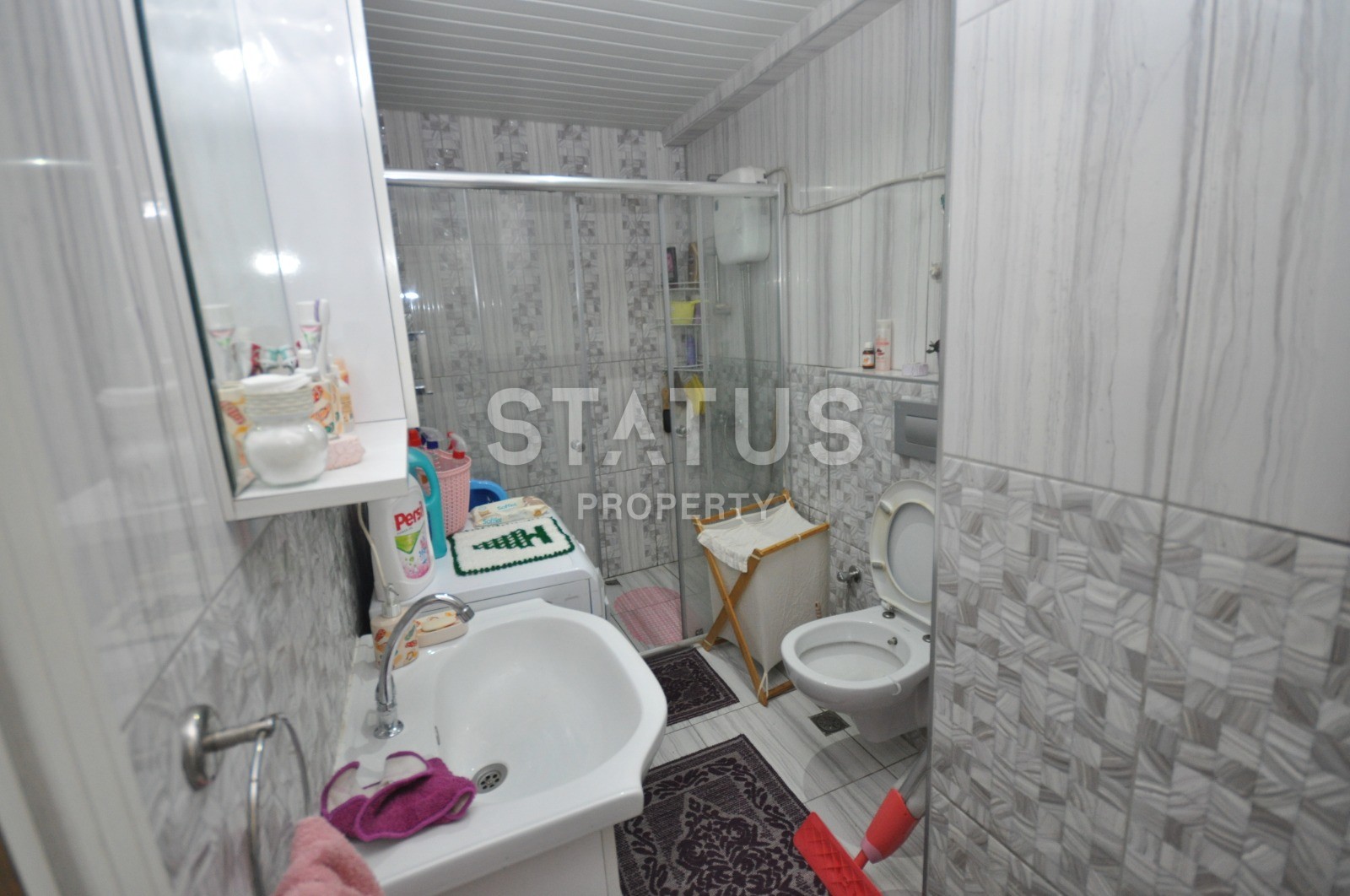 Двухкомнатная квартира с мебелью в Махмутларе, 65 кв. м. фото 9