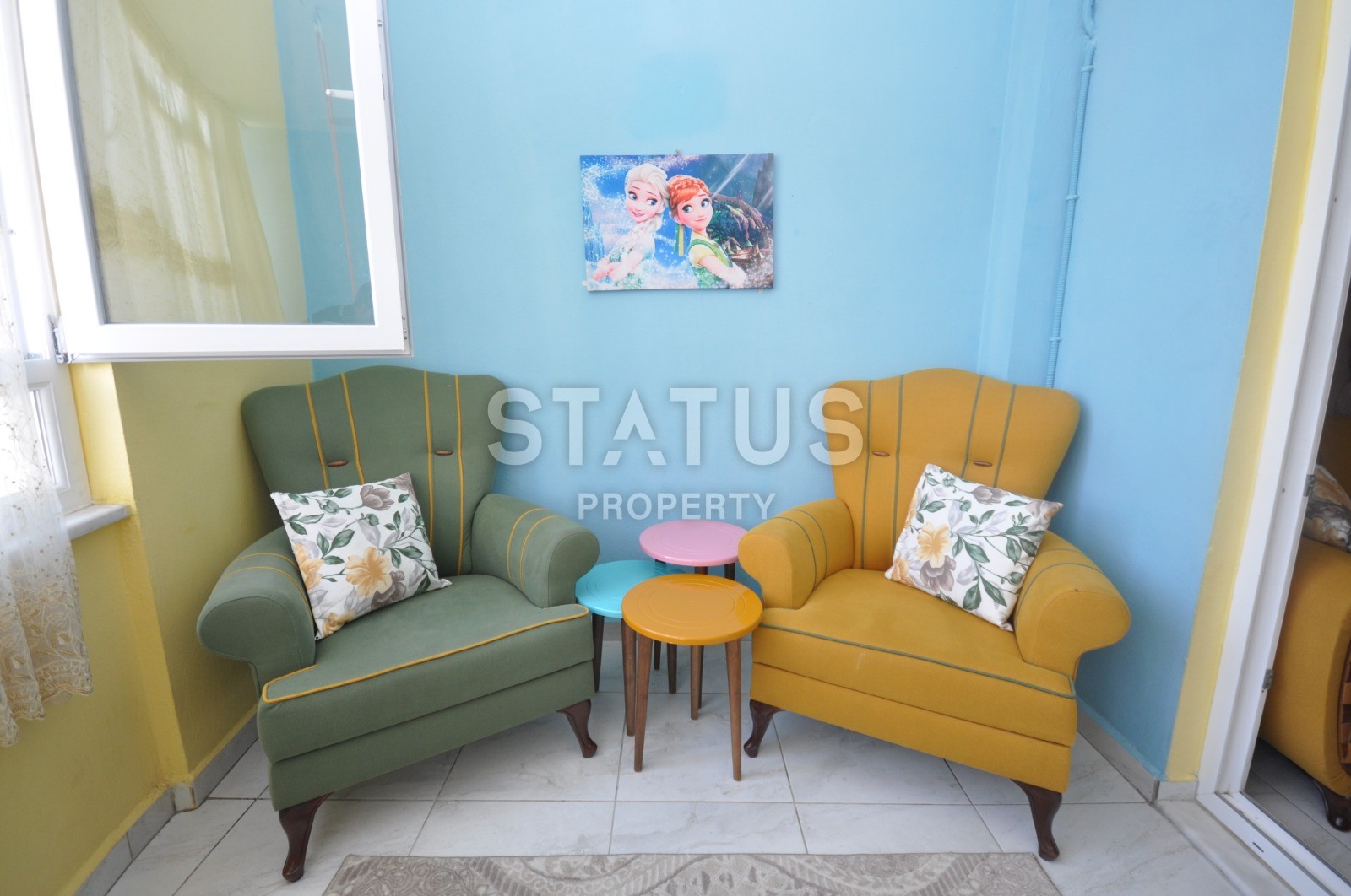 Двухкомнатная квартира с мебелью в Махмутларе, 65 кв. м. фото 11