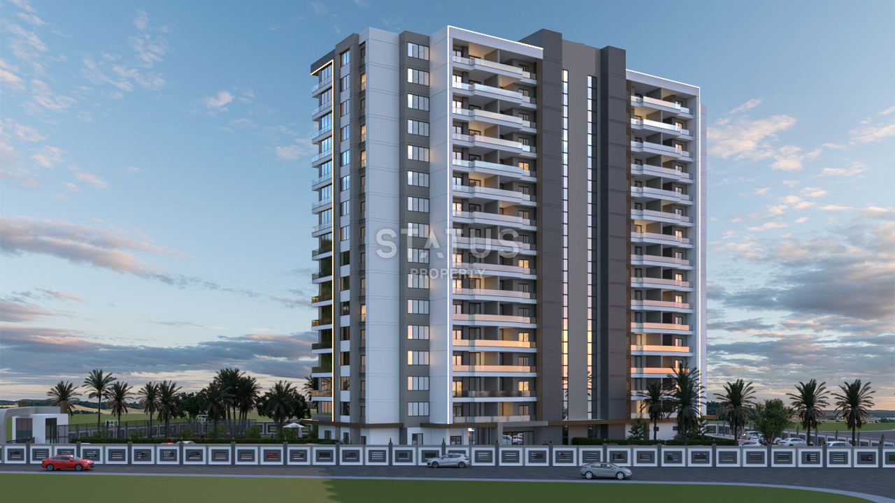 Новый инвестиционный проект первой береговой линии в Мерсине, Эрдемли. 78м2 – 100м2 фото 3