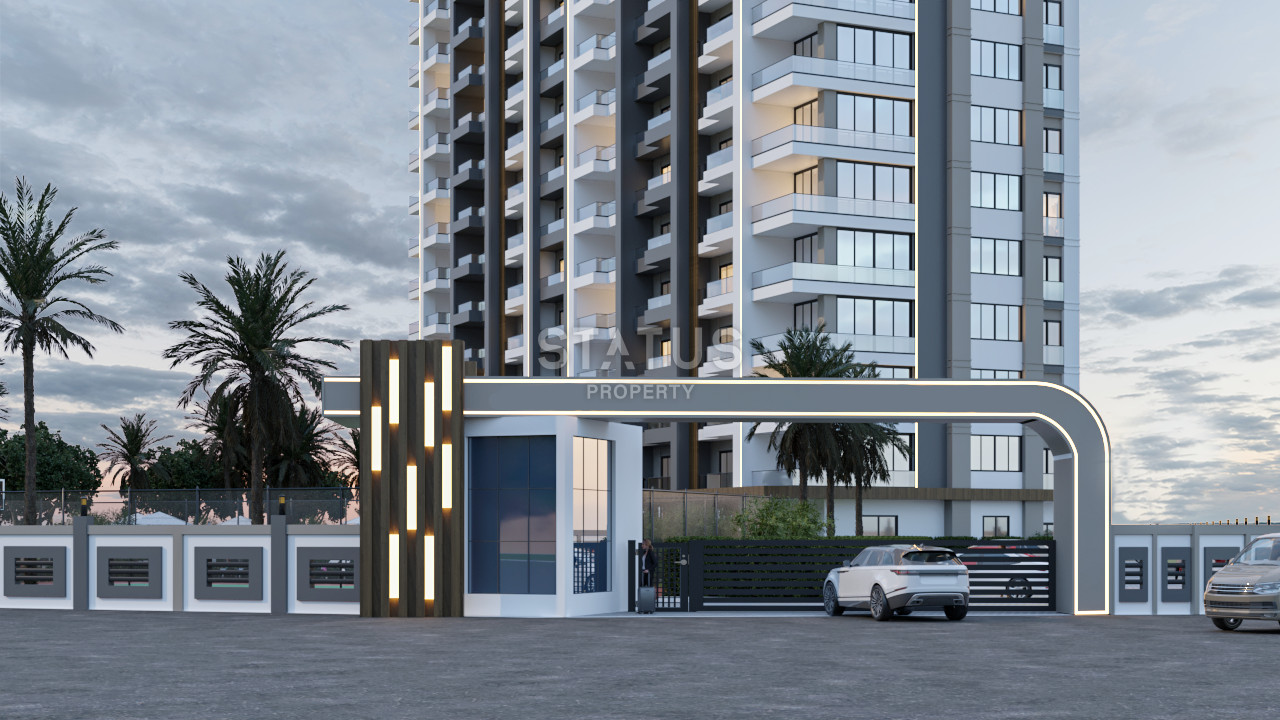 Новый инвестиционный проект первой береговой линии в Мерсине, Эрдемли. 78м2 – 100м2 фото 32