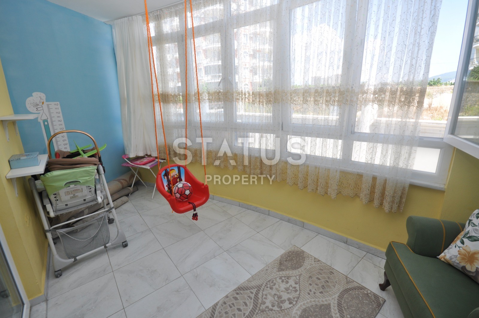 Двухкомнатная квартира с мебелью в Махмутларе, 65 кв. м. фото 13