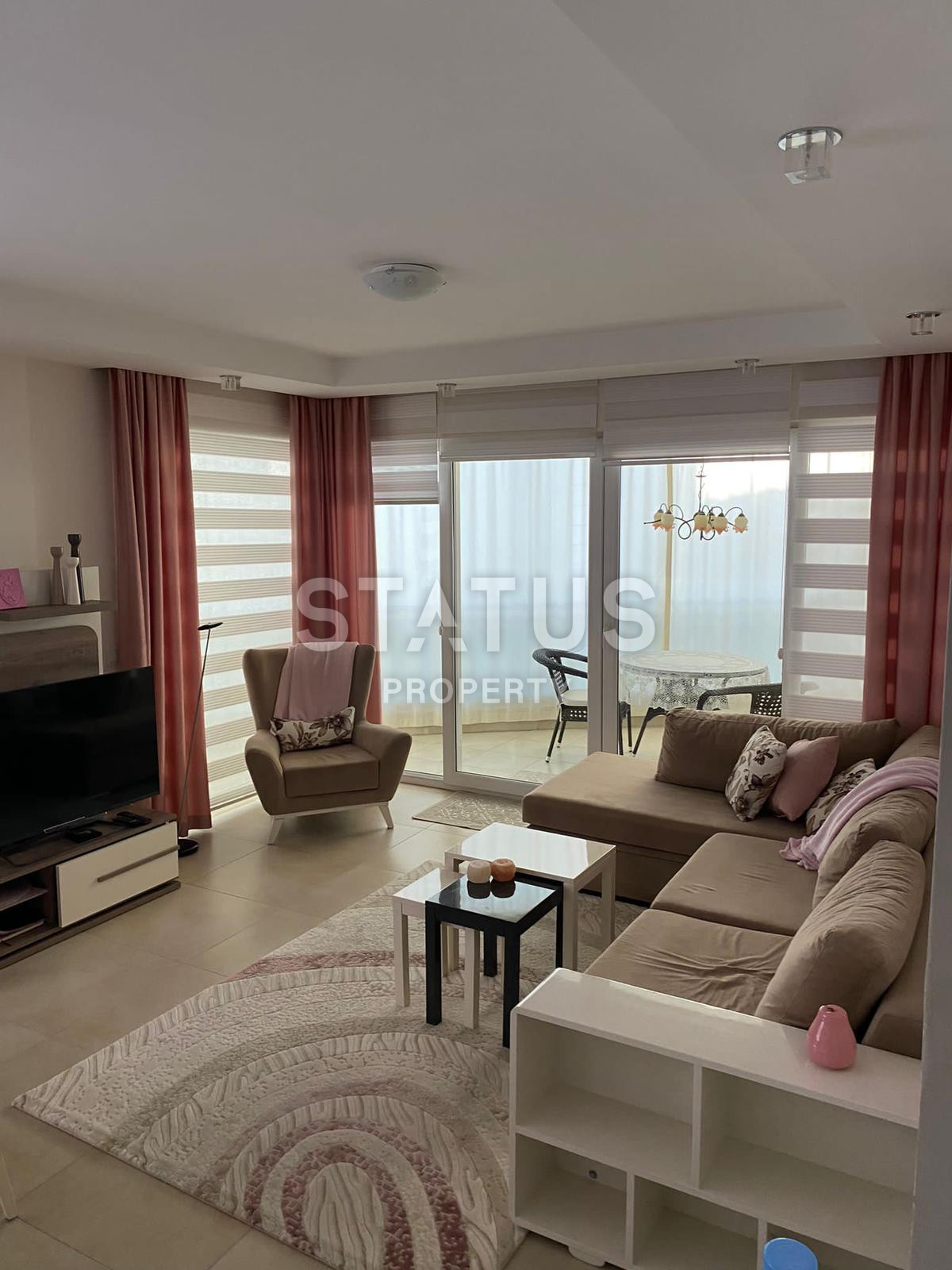 Просторная меблированная трёхкомнатная квартира  в Джикджили. 120м2 фото 5