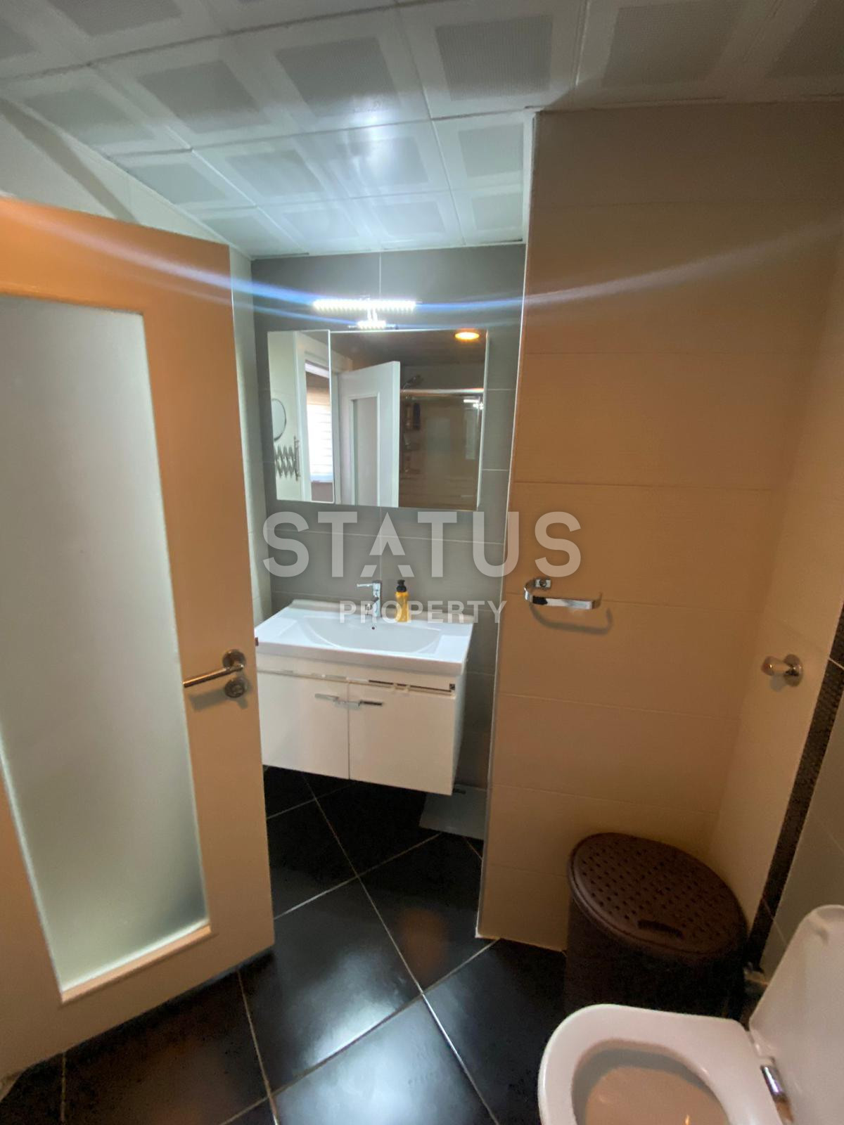 Просторная меблированная трёхкомнатная квартира  в Джикджили. 120м2 фото 7