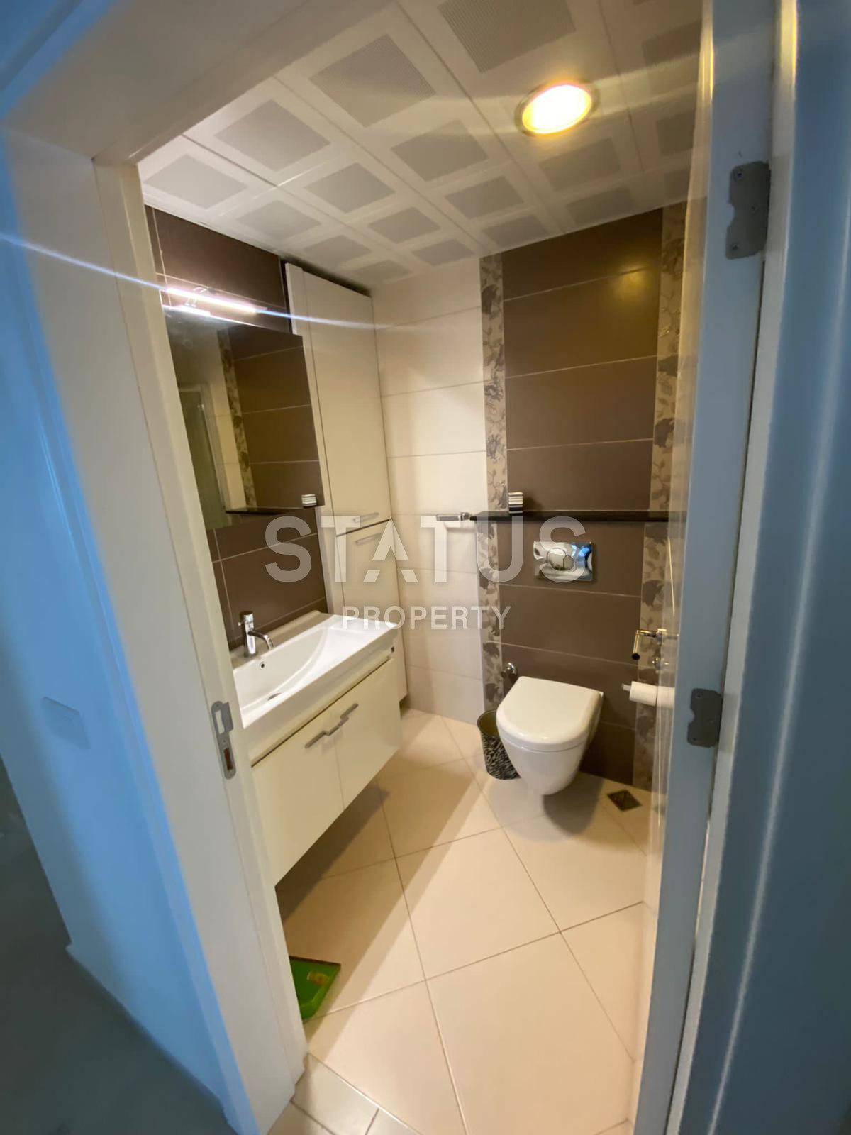 Просторная меблированная трёхкомнатная квартира  в Джикджили. 120м2 фото 13