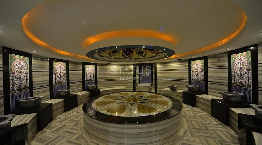 Просторная меблированная трёхкомнатная квартира  в Джикджили. 120м2 фото 19