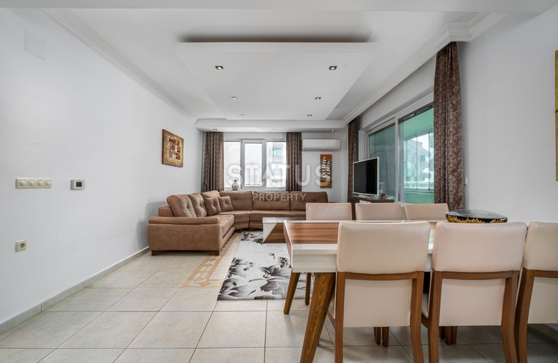 Трёхкомнатная квартира в 200 метрах от моря в районе Тосмур, 120м2. фото 7