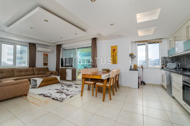 Трёхкомнатная квартира в 200 метрах от моря в районе Тосмур, 120м2. фото 8