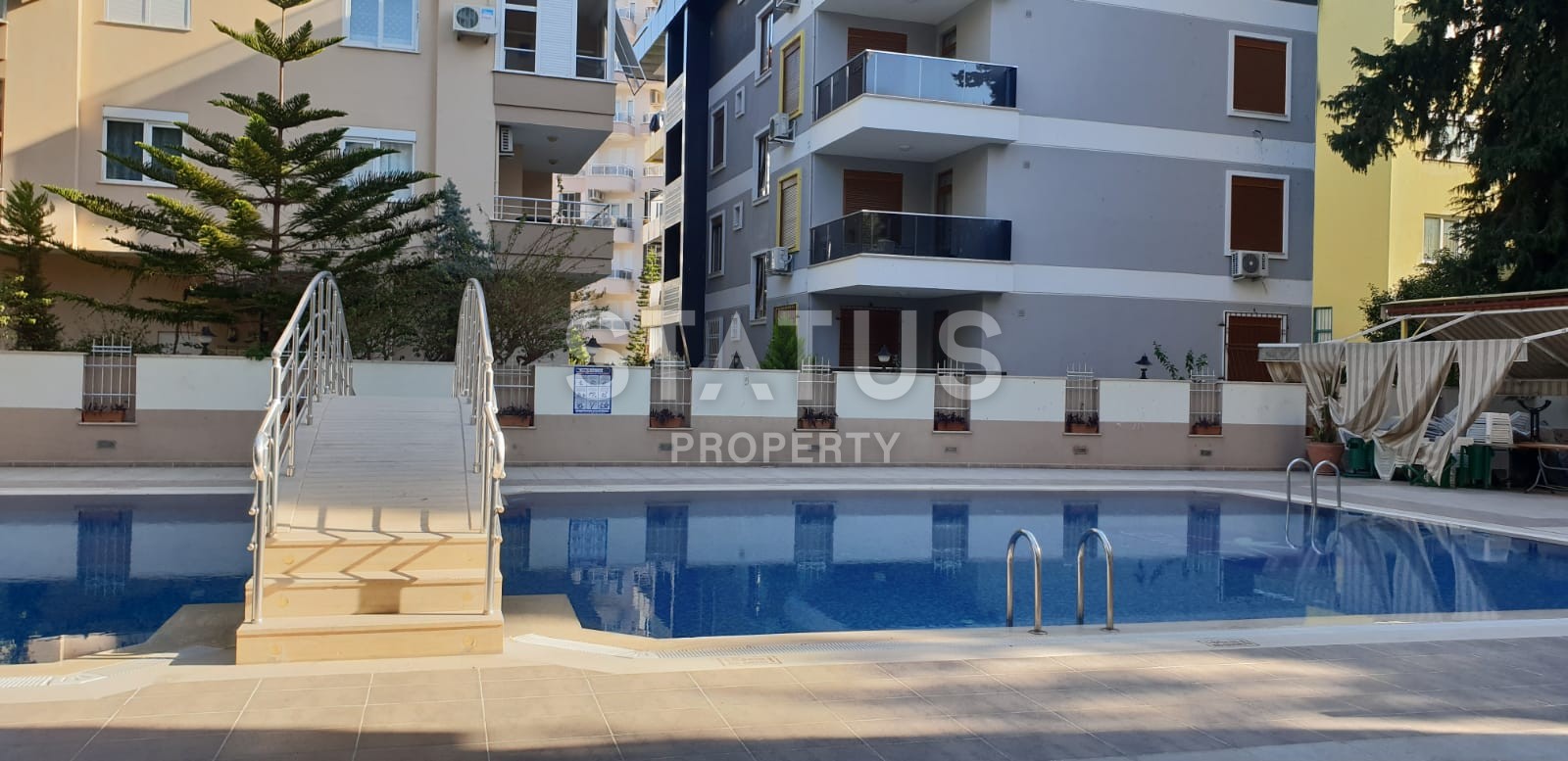 Апартаменты в центре Алании в 500 метрах от пляжа Клеопатра! Мебель и техника в стоимости. 60 кв.м. фото 13