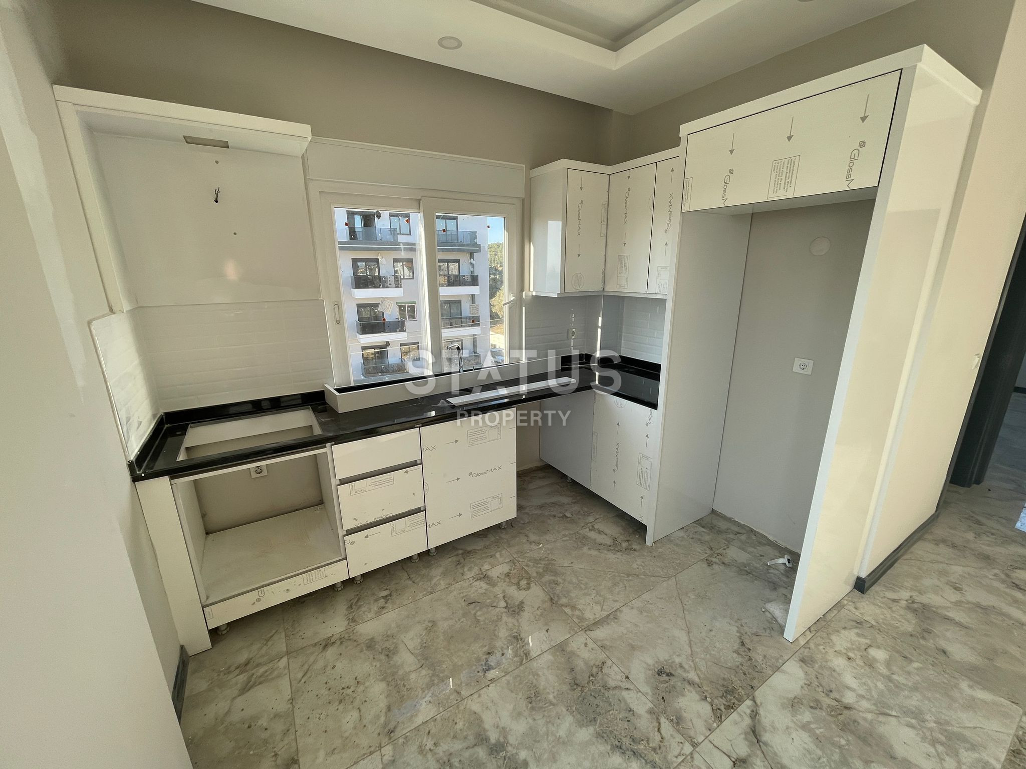 Новая двухкомнатная квартира с видом на море в Авсалалре, 61 м2 фото 3