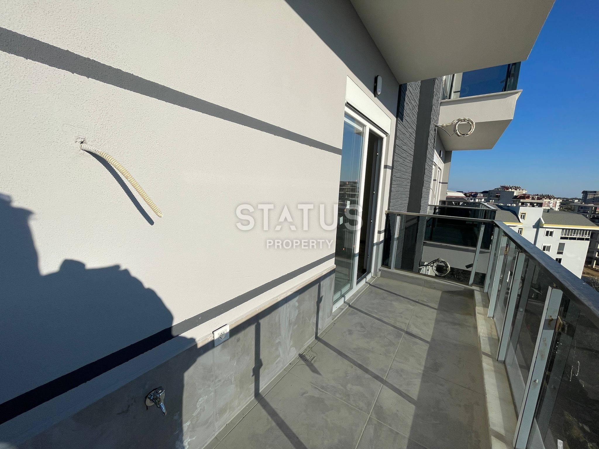 Новая двухкомнатная квартира с видом на море в Авсалалре, 61 м2 фото 7