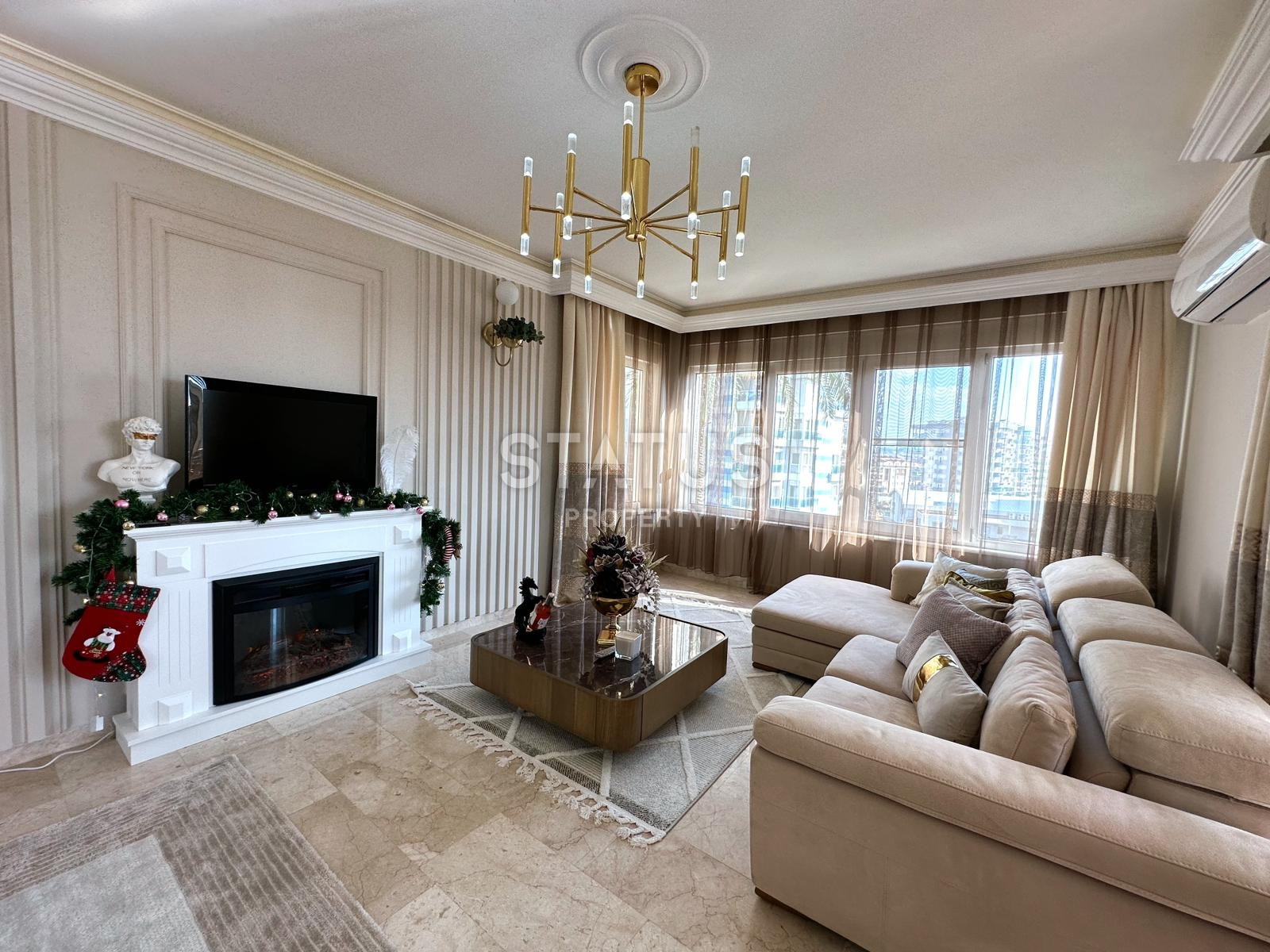 Уютный дуплекс 3+1 в легендарном ЖК в районе Джикджилли. 210м2 фото 4