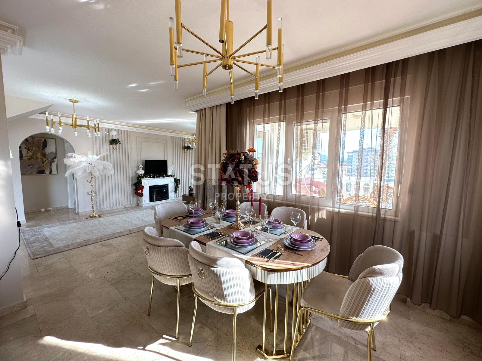 Уютный дуплекс 3+1 в легендарном ЖК в районе Джикджилли. 210м2 фото 6