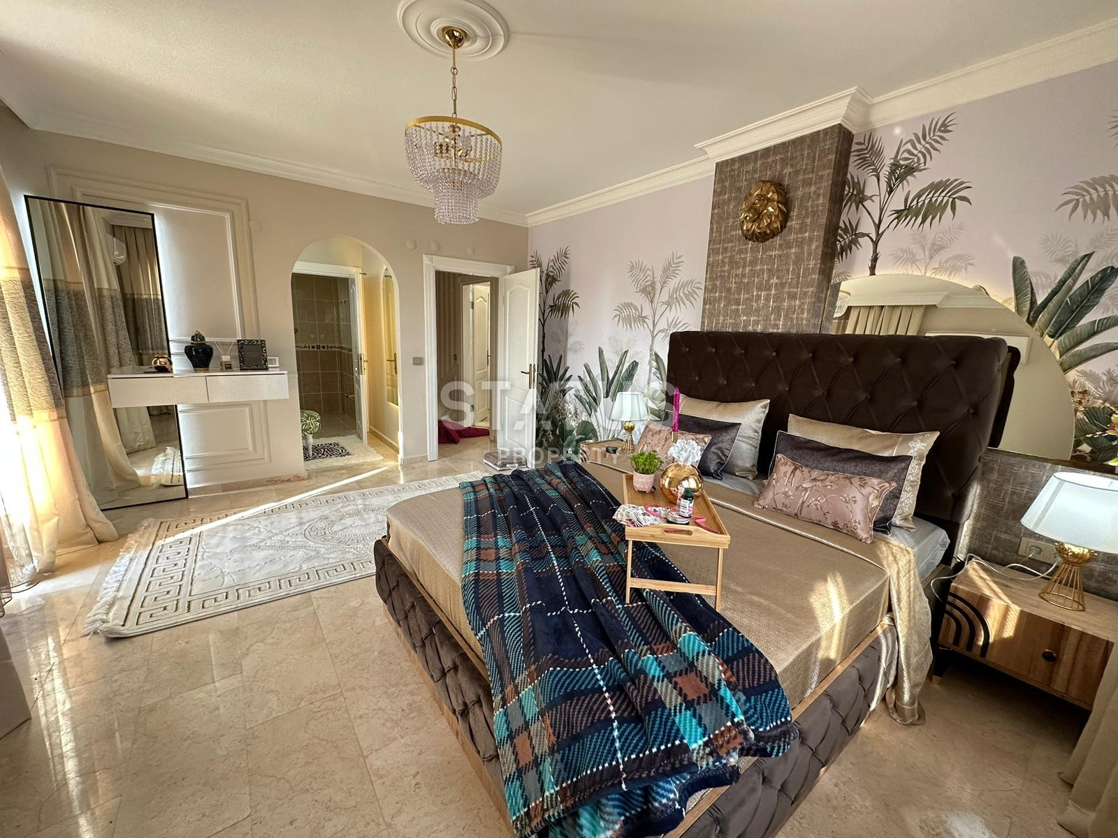 Уютный дуплекс 3+1 в легендарном ЖК в районе Джикджилли. 210м2 фото 12