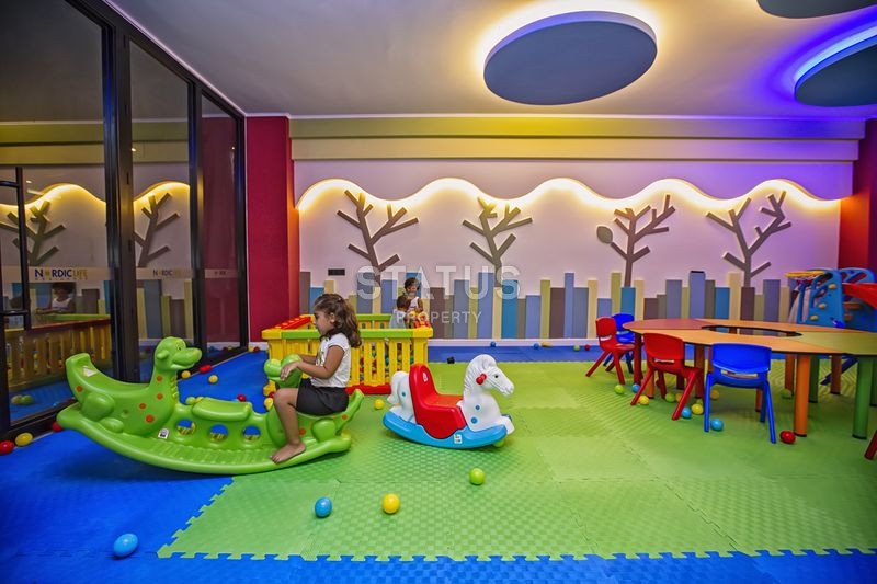 Трёхкомнатная квартира в комплексе с отельной инфраструктурой в открытом районе Тосмур. 110 м2. фото 20