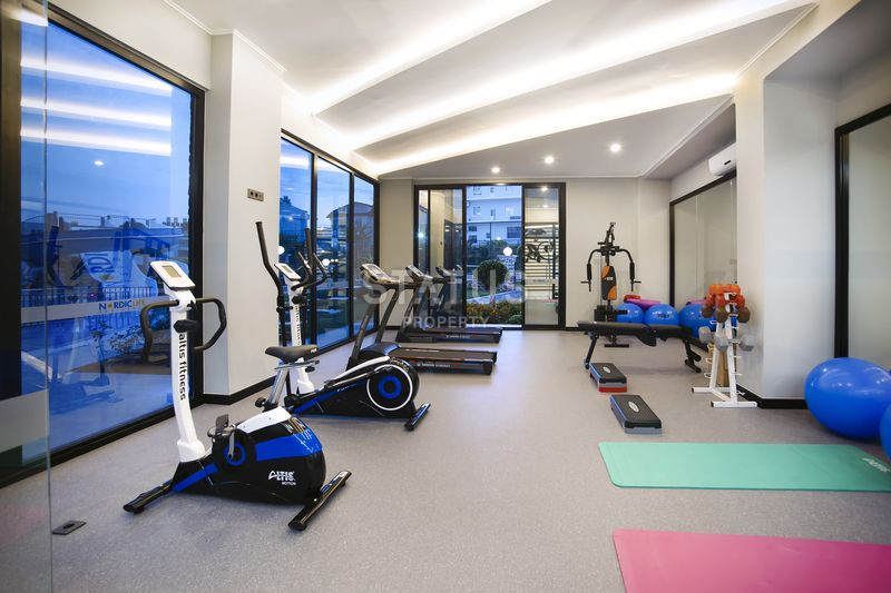 Трёхкомнатная квартира в комплексе с отельной инфраструктурой в открытом районе Тосмур. 110 м2. фото 29