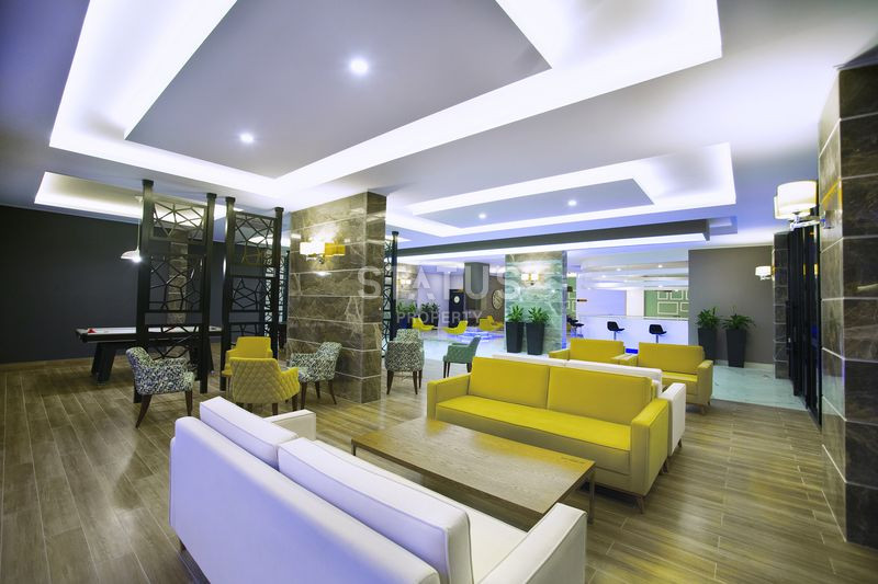 Трёхкомнатная квартира в комплексе с отельной инфраструктурой в открытом районе Тосмур. 110 м2. фото 30