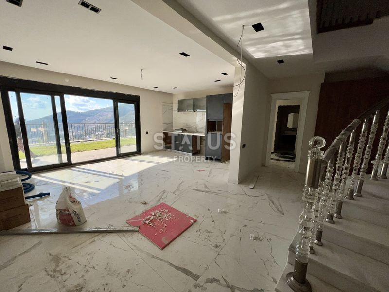 Элитные виллы 4+2 и 6+2 с видом на море в районе Бекташ в центральной части Аланьи. 400м2 -600м2 фото 3