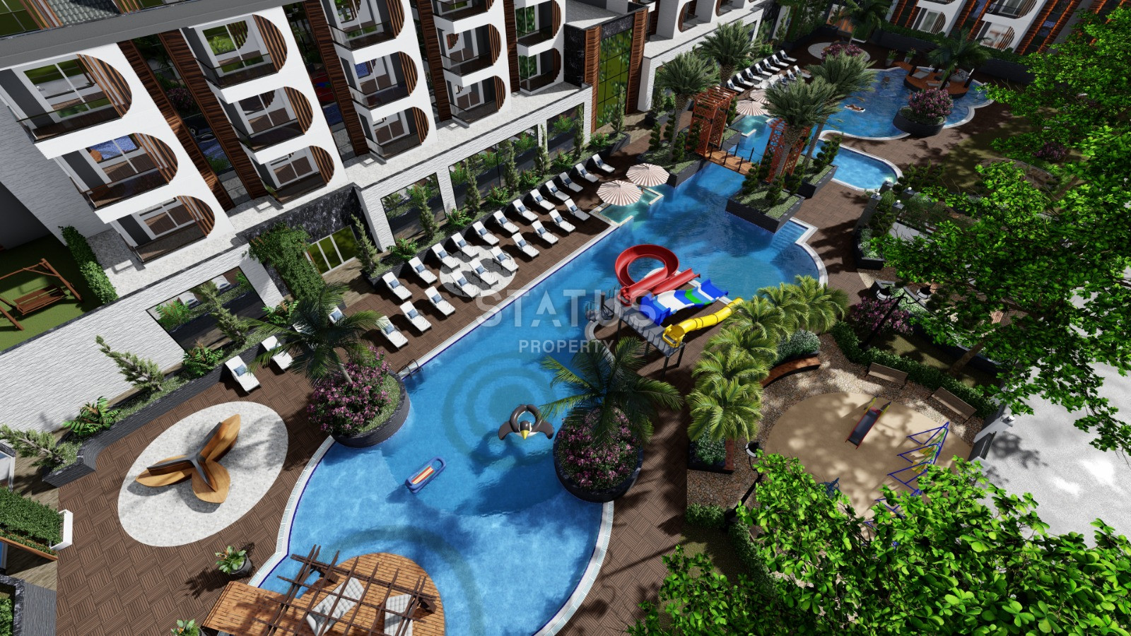 Апартаменты разных планировок 1+1, 2+1 от инвестора в районе Инджекум, от 60 м2 - 150 м2 фото 3