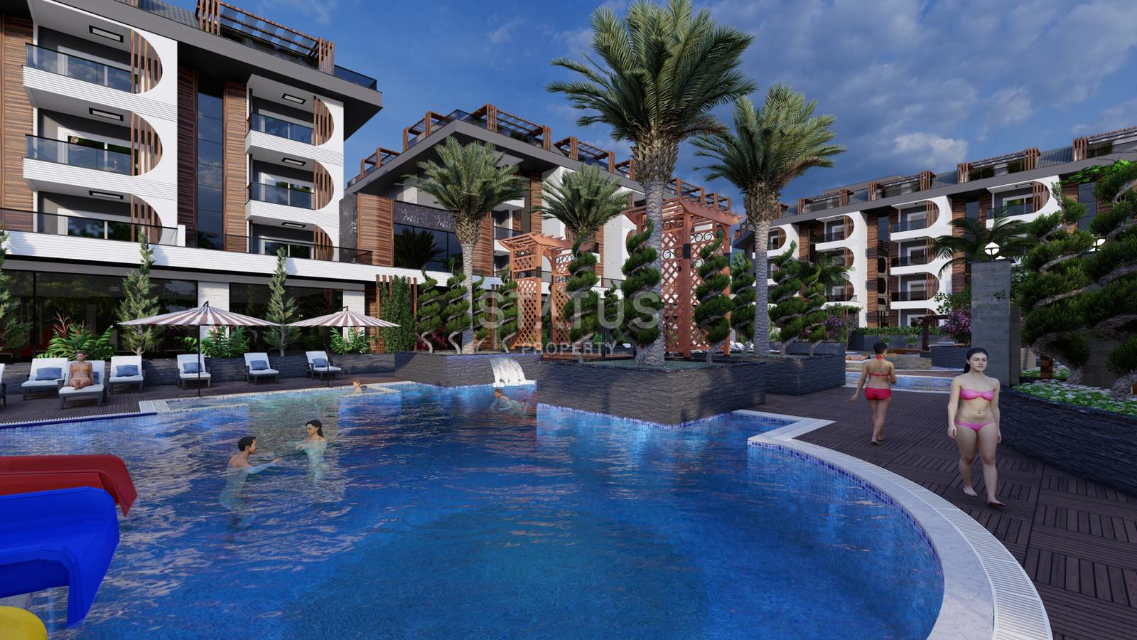 Апартаменты разных планировок 1+1, 2+1 от инвестора в районе Инджекум, от 60 м2 - 150 м2 фото 13