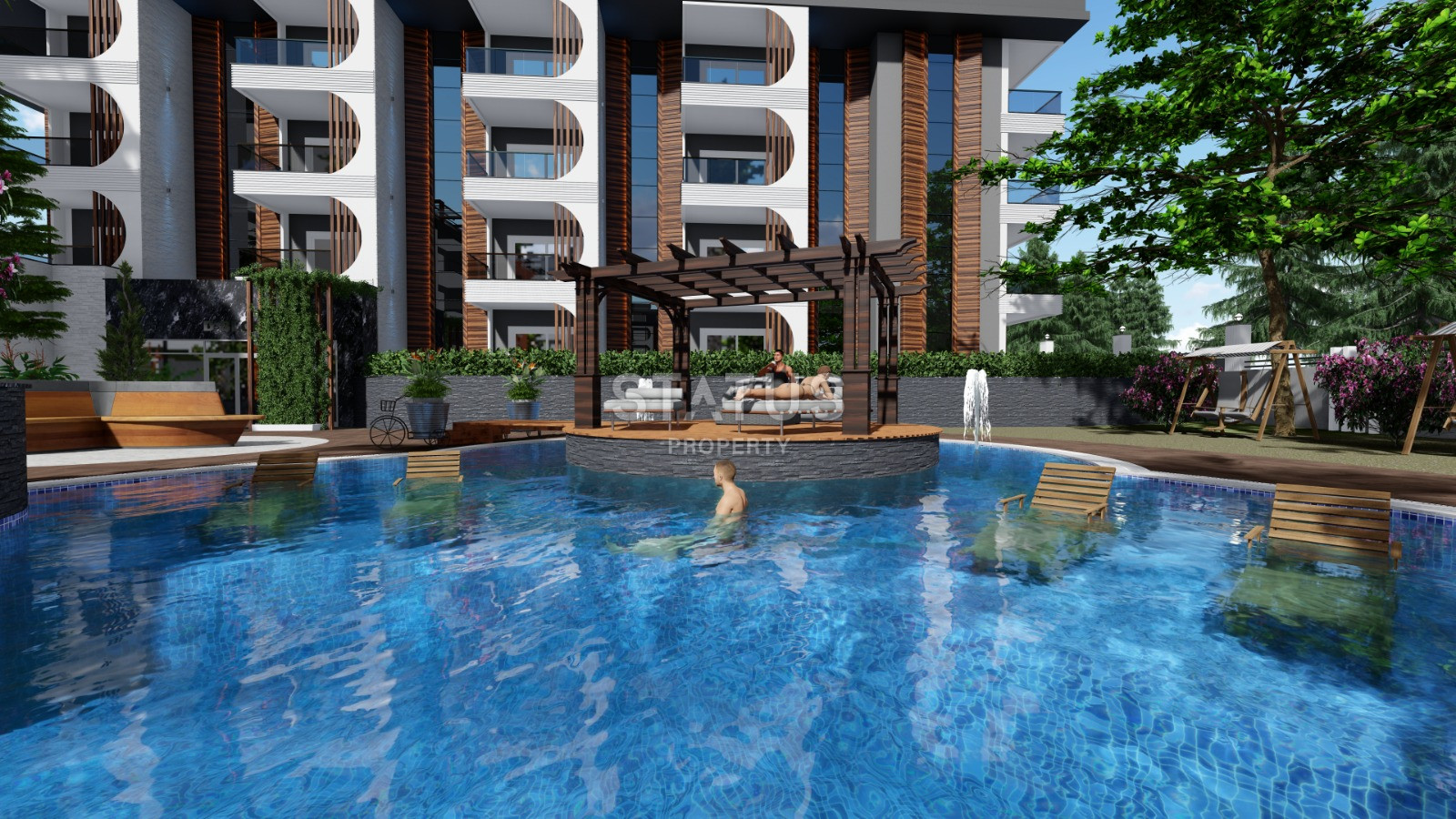 Апартаменты разных планировок 1+1, 2+1 от инвестора в районе Инджекум, от 60 м2 - 150 м2 фото 14