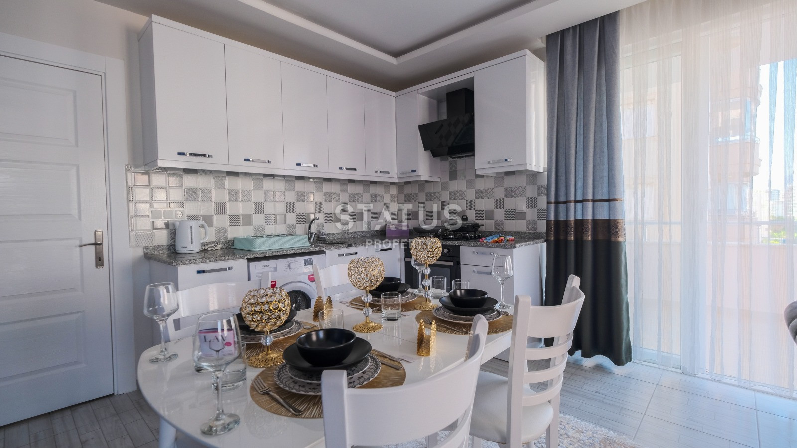 Квартира 1+1 с ремонтом у моря, район Махмутлар, 90 м2 фото 8