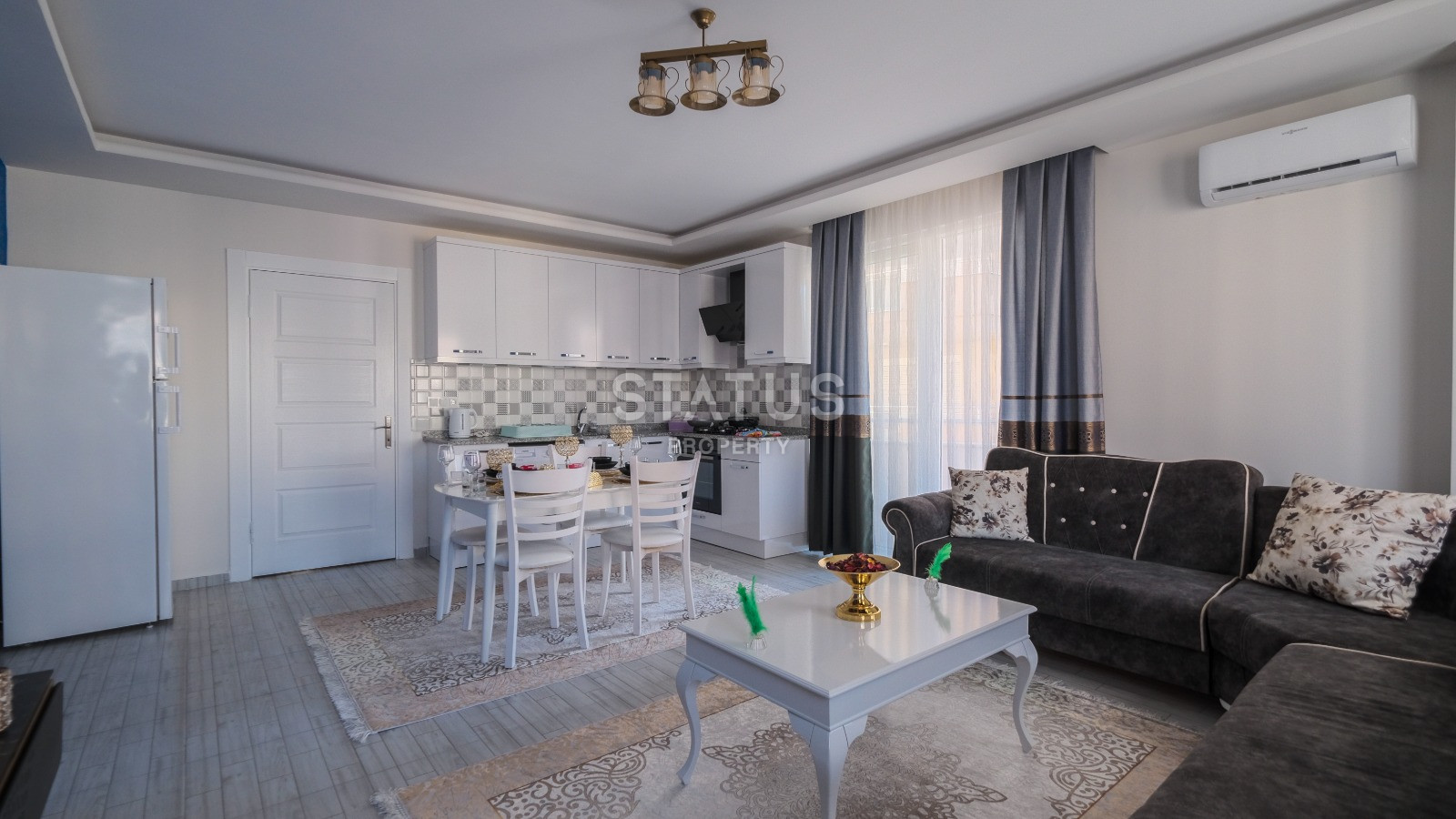Квартира 1+1 с ремонтом у моря, район Махмутлар, 90 м2 фото 11