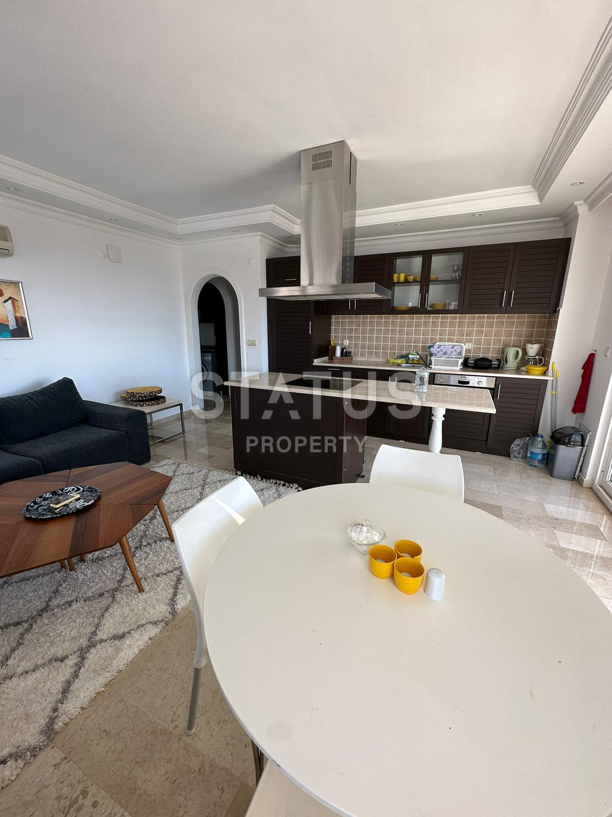 Three-room apartment in Tosmur with a view of the mountains and the sea, 110 m2 фото 8