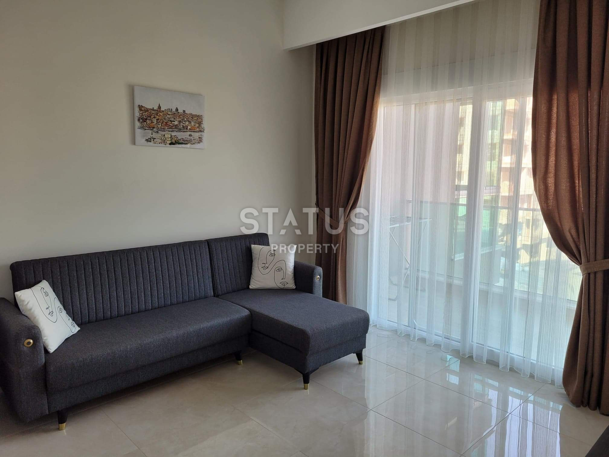 Cozy apartment 1+1 with furniture in Avsallar, 50 m2 фото 4