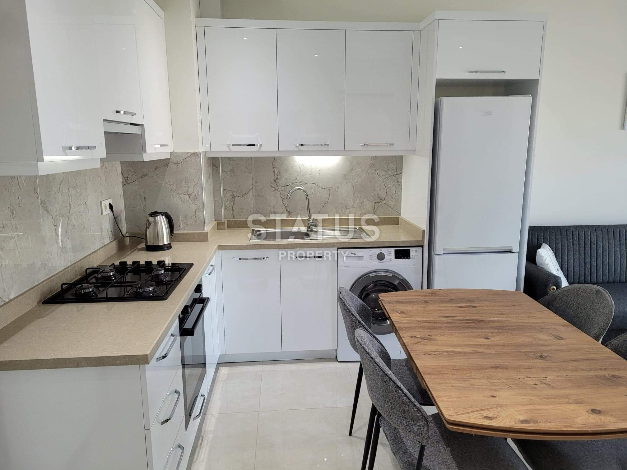 Cozy apartment 1+1 with furniture in Avsallar, 50 m2 фото 6