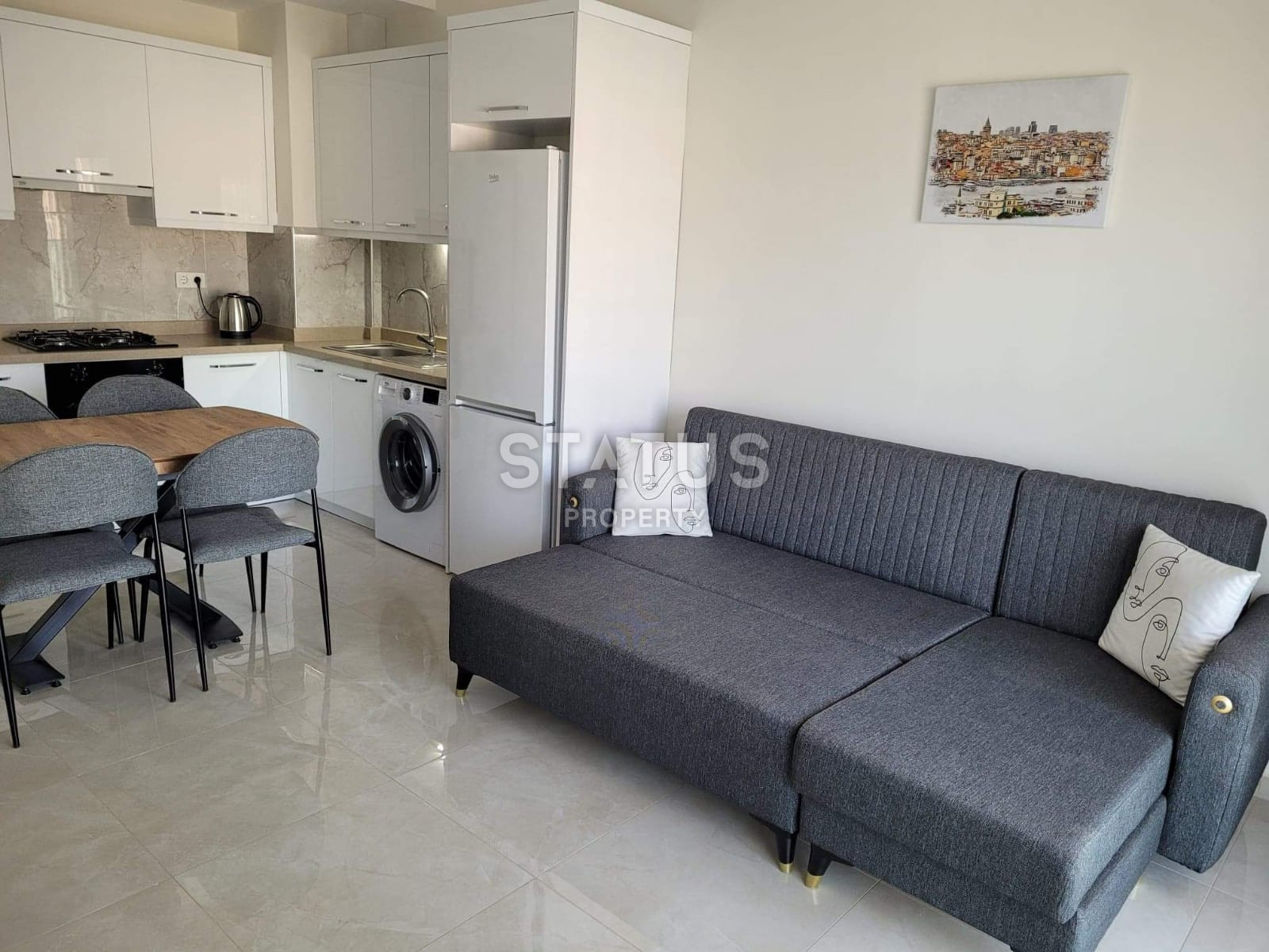 Cozy apartment 1+1 with furniture in Avsallar, 50 m2 фото 11