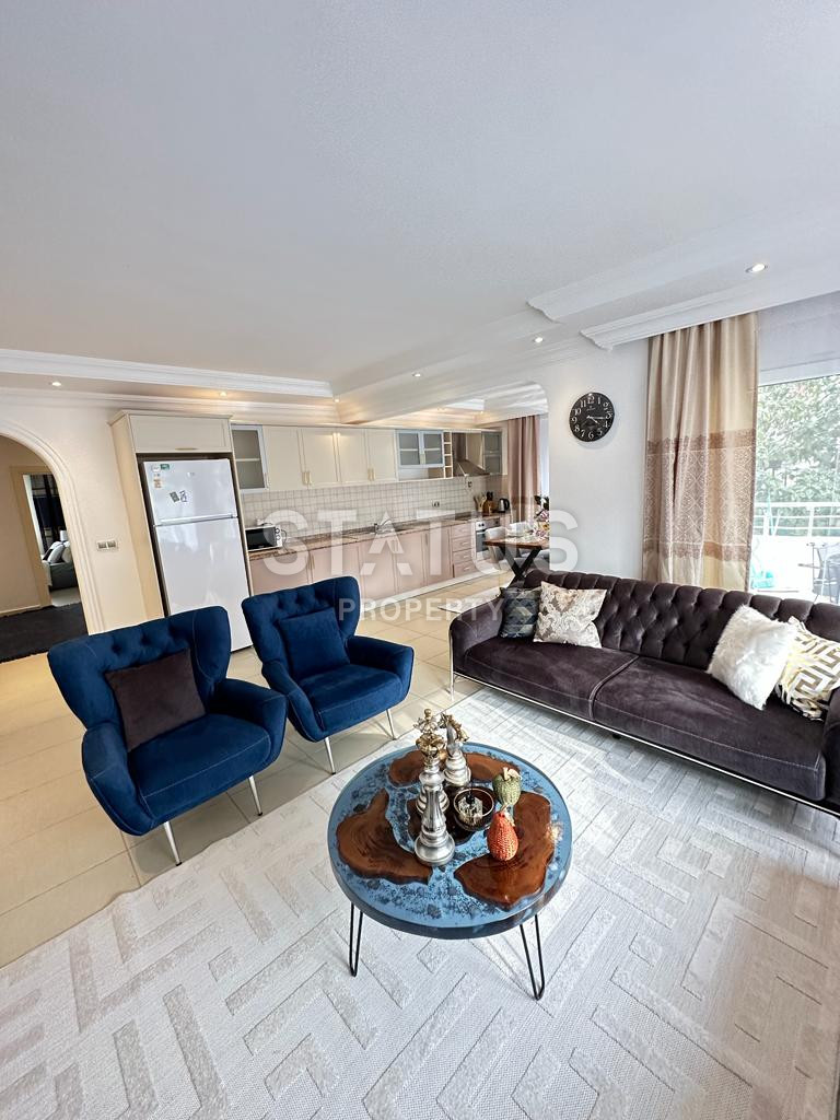 Квартира 2+1 с мебелью в нижней части района Оба, 115 м2 фото 5