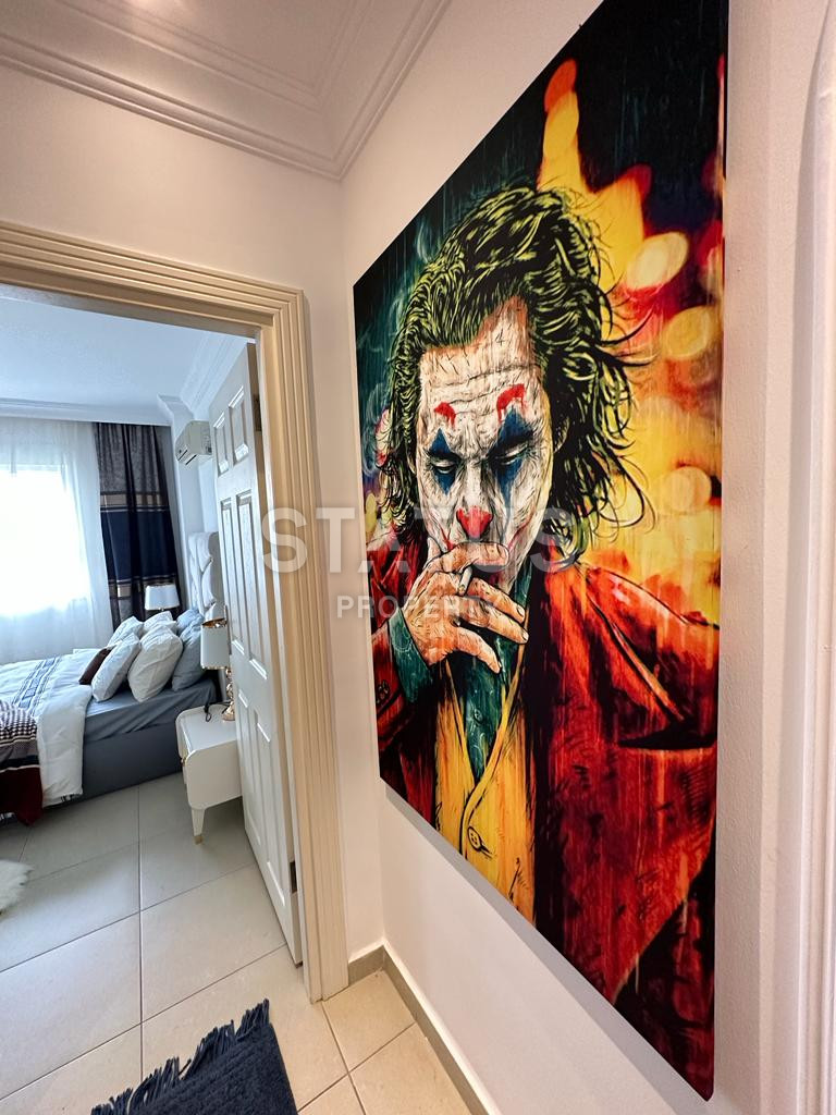 Квартира 2+1 с мебелью в нижней части района Оба, 115 м2 фото 18