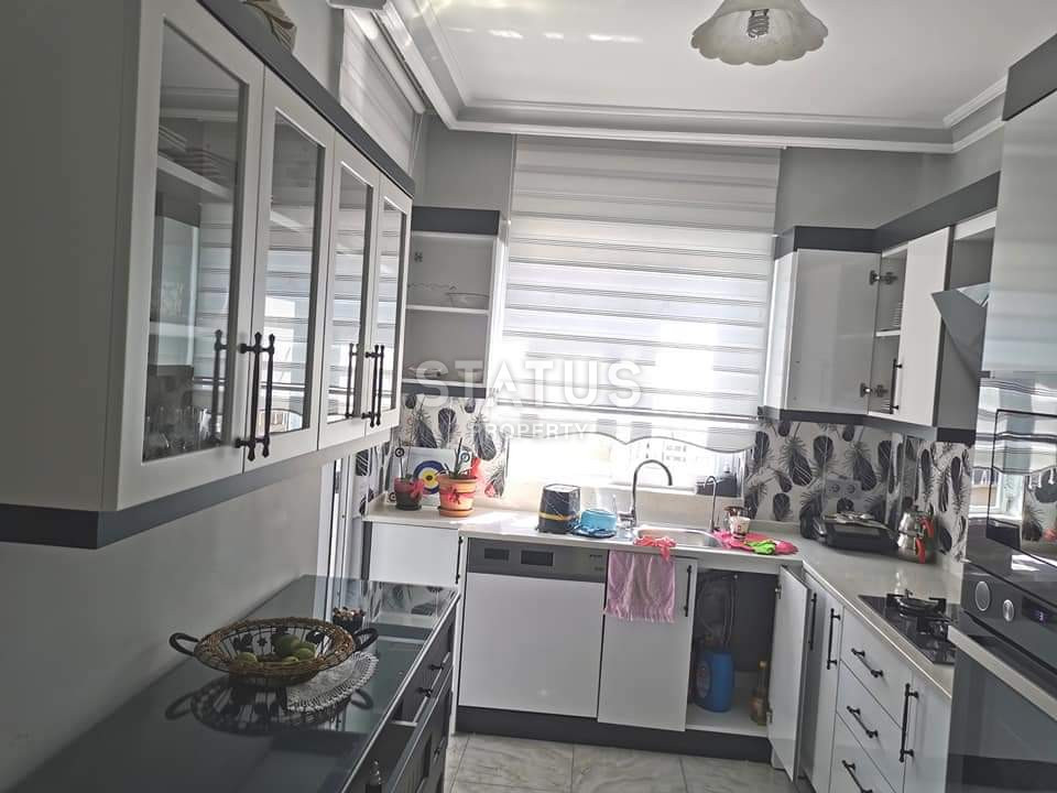 Трехкомнатная меблированная квартира в центре Аланий. 130 м2 фото 5