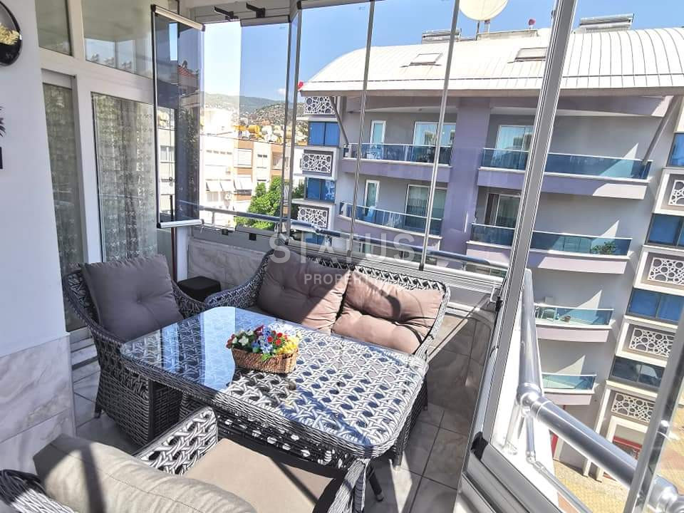 Трехкомнатная меблированная квартира в центре Аланий. 130 м2 фото 16