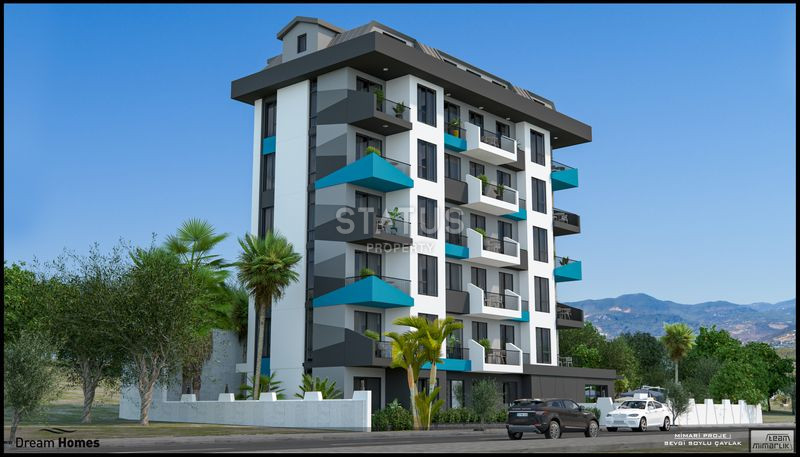 Новый бутик проект с квартирами 2+1, 3+1 и 4+1 в Авсалларе. 65м2 – 138м2 фото 2