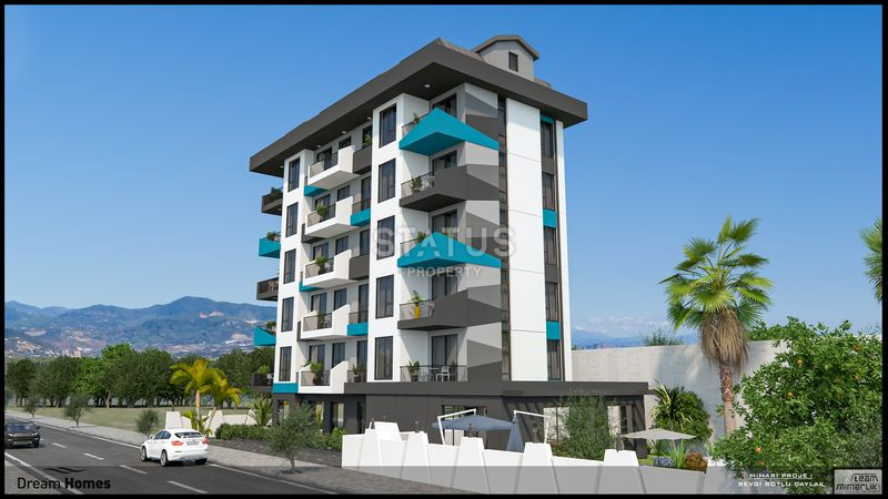 Новый бутик проект с квартирами 2+1, 3+1 и 4+1 в Авсалларе. 65м2 – 138м2 фото 3