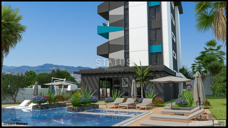 Новый бутик проект с квартирами 2+1, 3+1 и 4+1 в Авсалларе. 65м2 – 138м2 фото 4