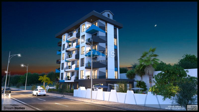 Новый бутик проект с квартирами 2+1, 3+1 и 4+1 в Авсалларе. 65м2 – 138м2 фото 10