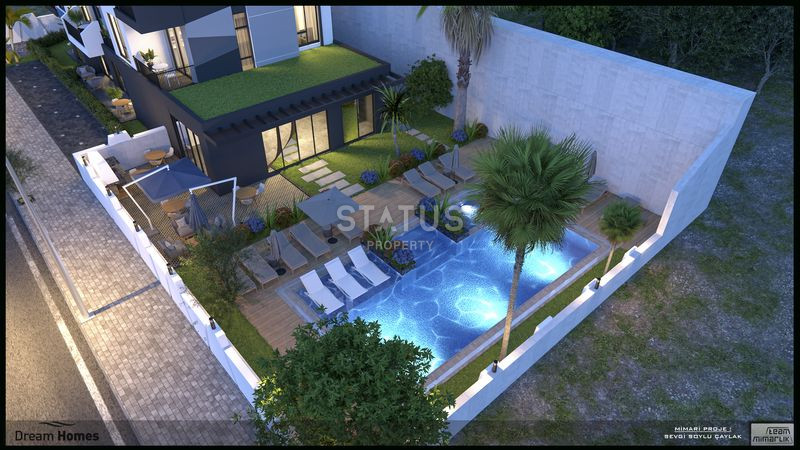 Новый бутик проект с квартирами 2+1, 3+1 и 4+1 в Авсалларе. 65м2 – 138м2 фото 12