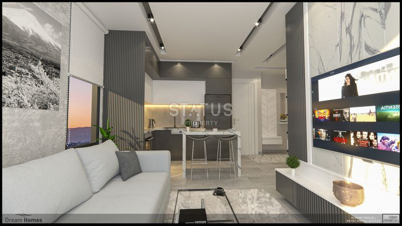 Новый бутик проект с квартирами 2+1, 3+1 и 4+1 в Авсалларе. 65м2 – 138м2 фото 17