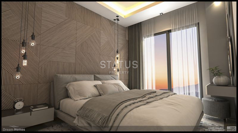 Новый бутик проект с квартирами 2+1, 3+1 и 4+1 в Авсалларе. 65м2 – 138м2 фото 19