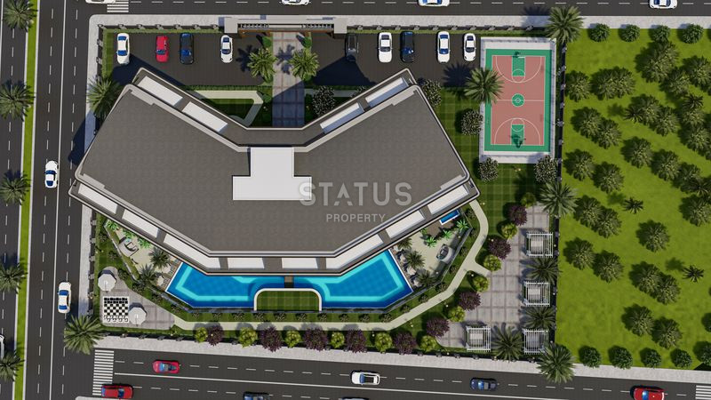 Новый проект на этапе котлована в Газипаше, 55-110 м2 фото 3