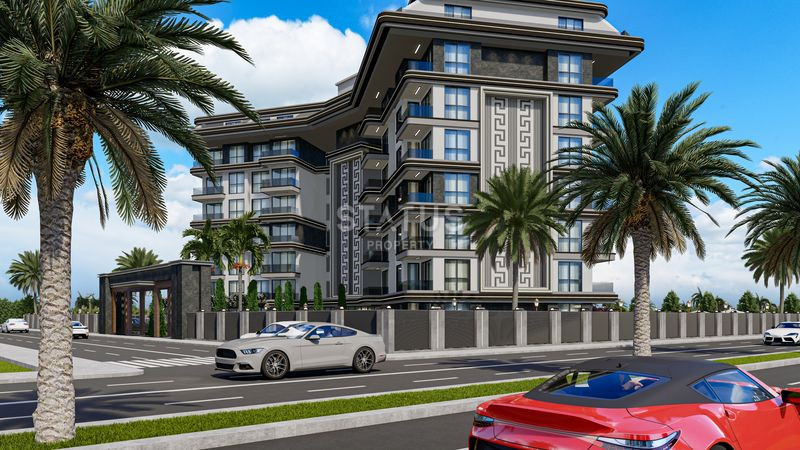 Новый проект на этапе котлована в Газипаше, 55-110 м2 фото 4