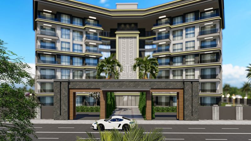 Новый проект на этапе котлована в Газипаше, 55-110 м2 фото 5