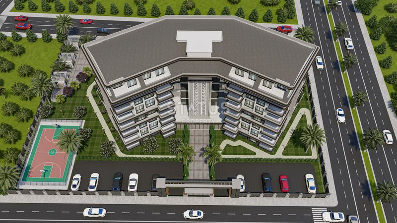 Новый проект на этапе котлована в Газипаше, 55-110 м2 фото 14