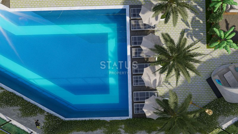 Новый проект на этапе котлована в Газипаше, 55-110 м2 фото 16