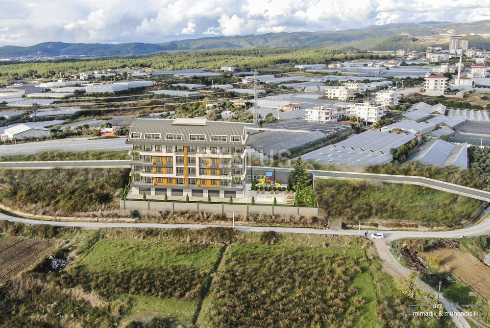 Новый комплекс в районе Паяллар, Аланья, в рассрочку до конца строительства,  54-134 м2 фото 5